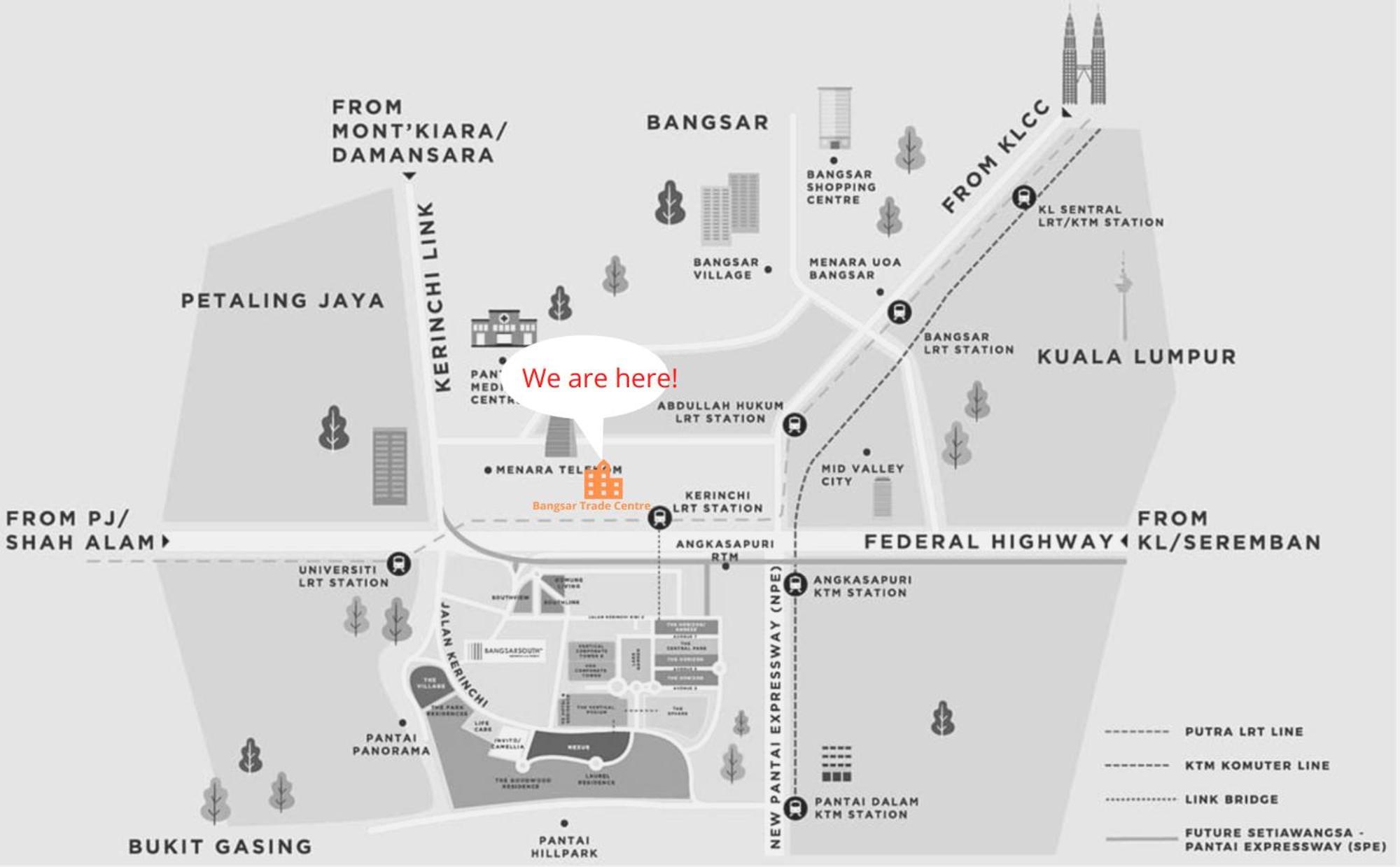 Panoramic City - Bangsar South Mid Valley Куала-Лумпур Екстер'єр фото